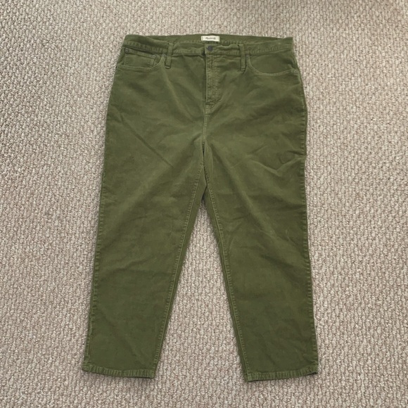 Madewell Corduroy Straight Leg - Picture 2 of 14